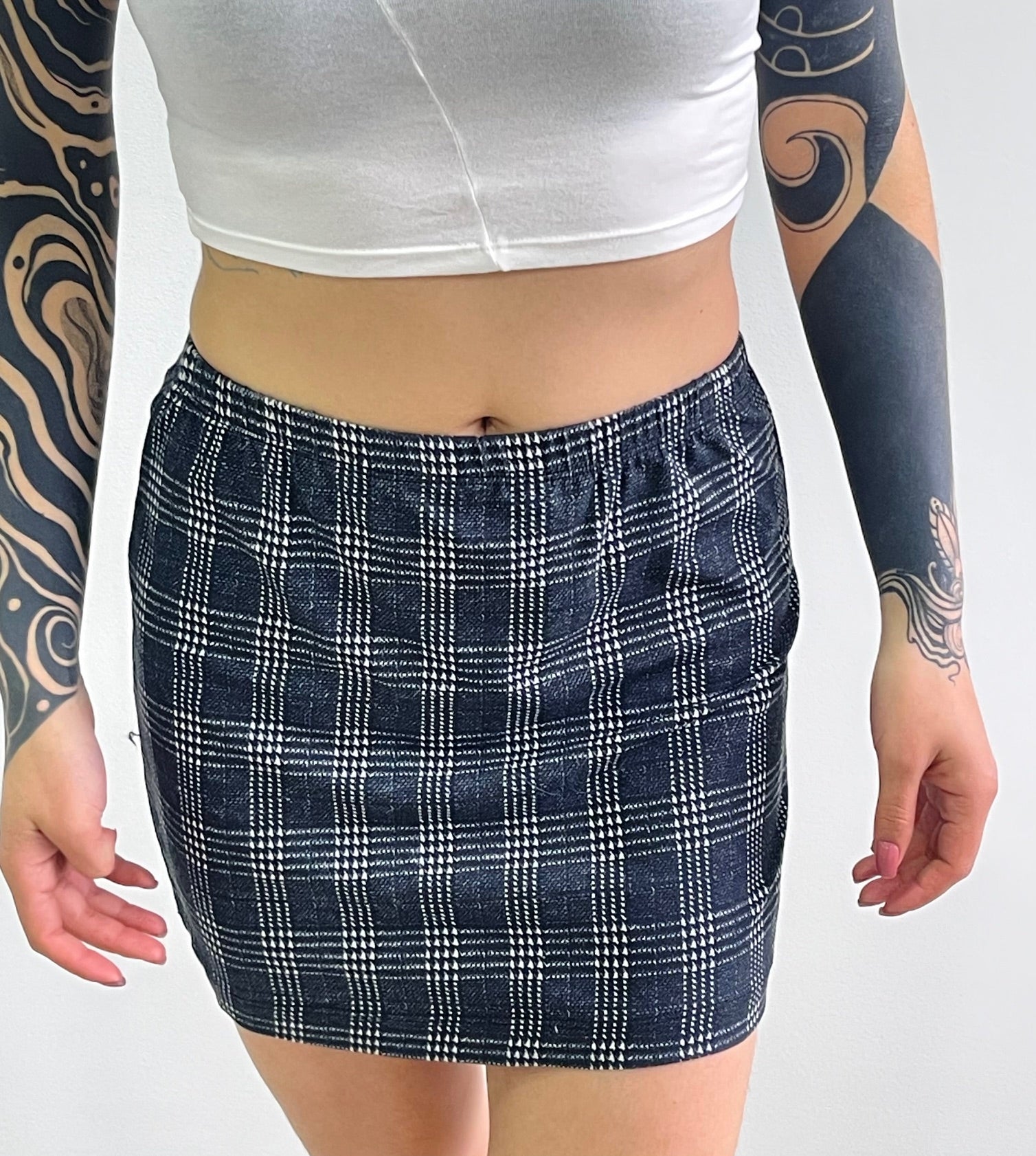 Falda cuadros