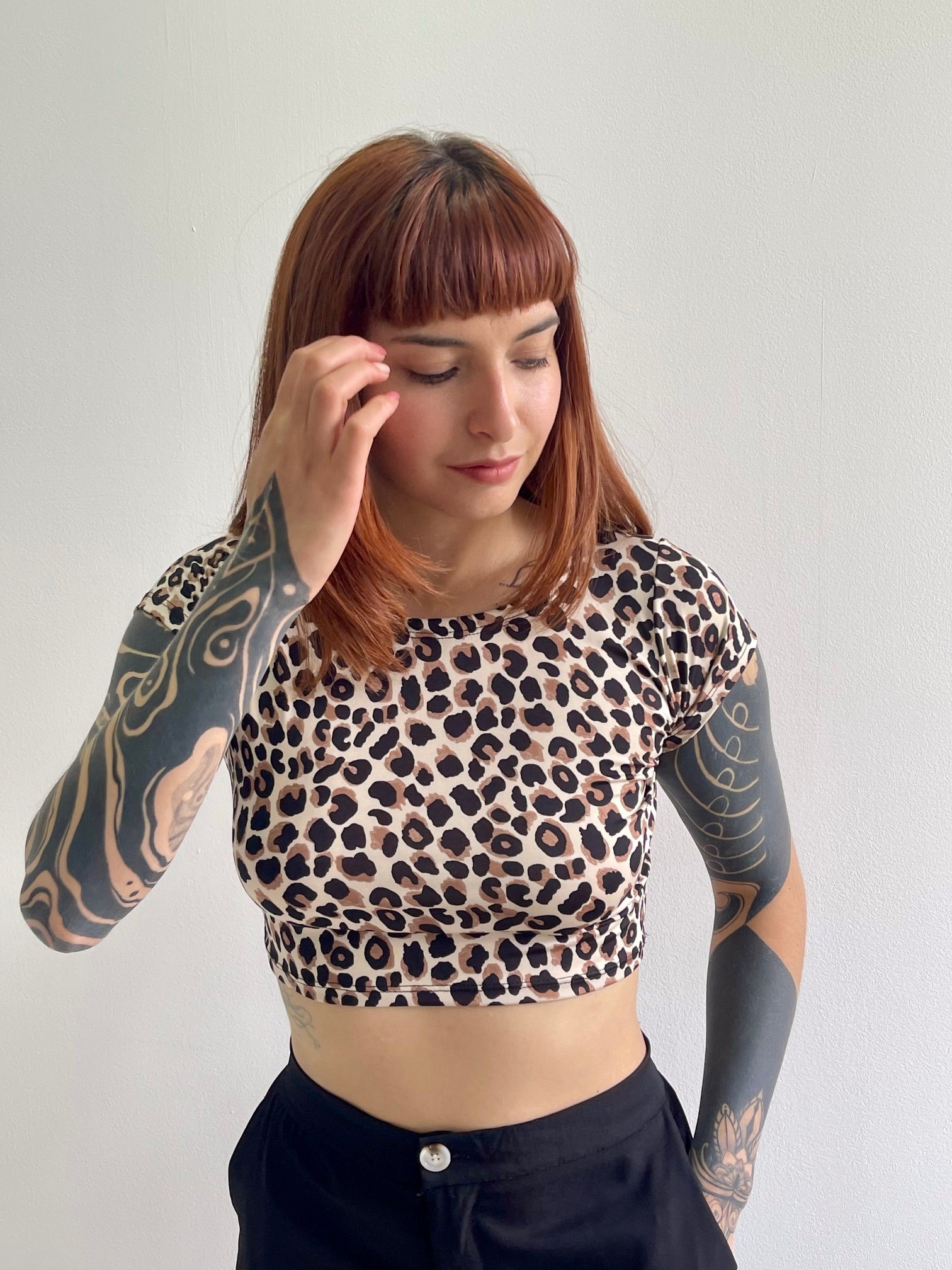 Top animal print