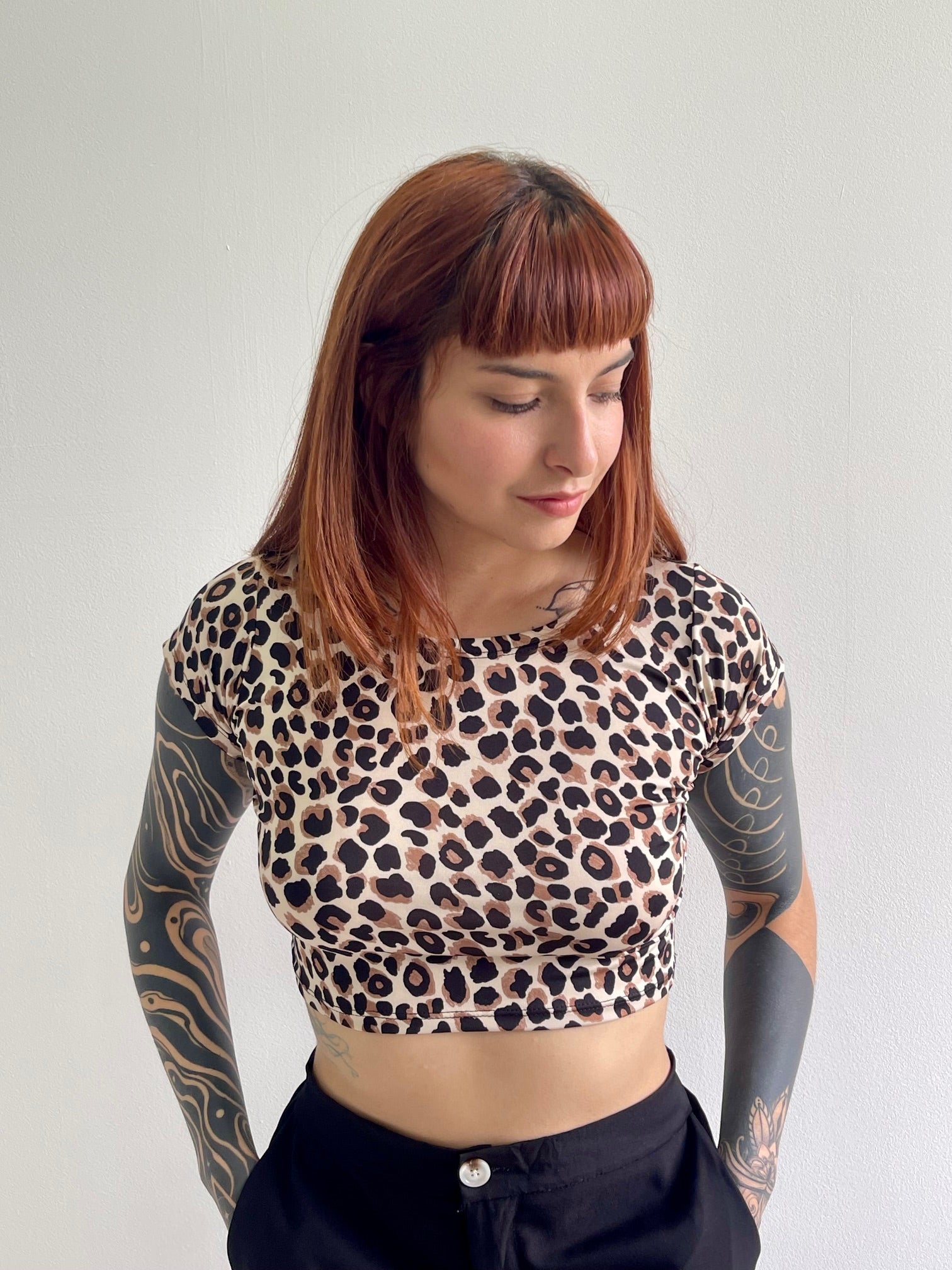 Top animal print