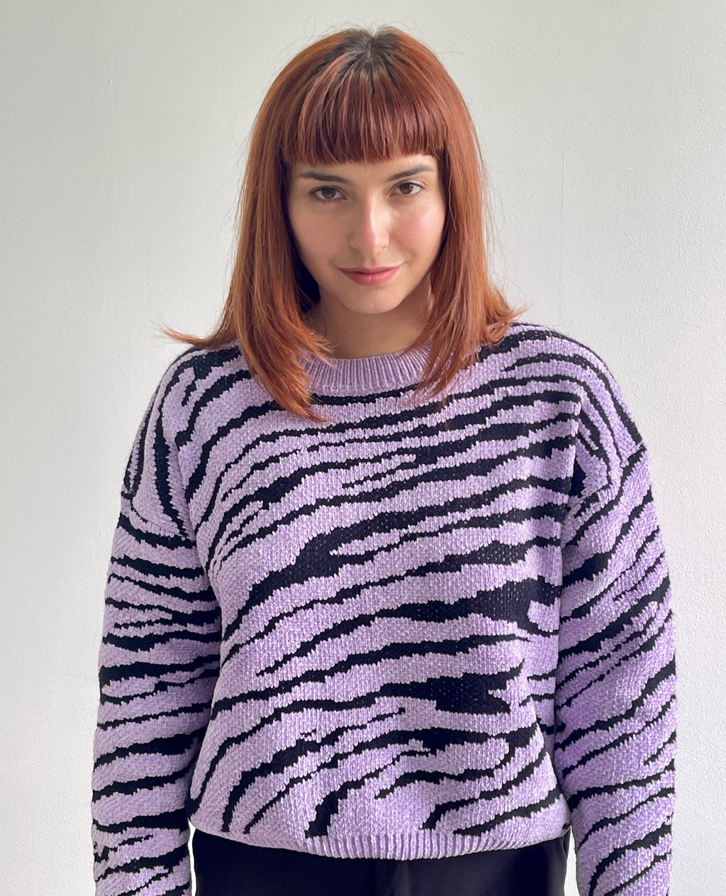 Tricot Cebra Lila