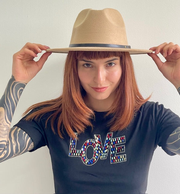 Sombrero básico Beige