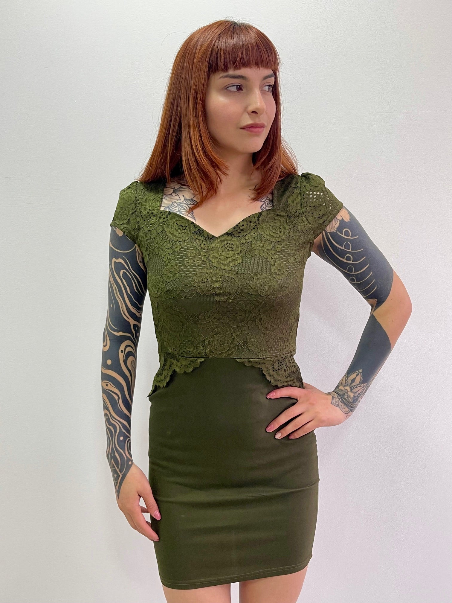 Vestido de encaje
