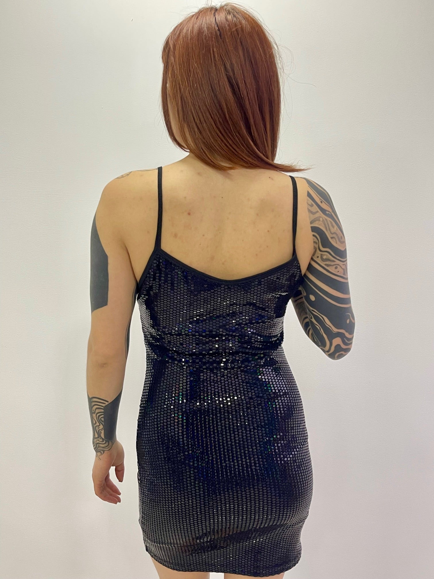 Vestido brillate negro