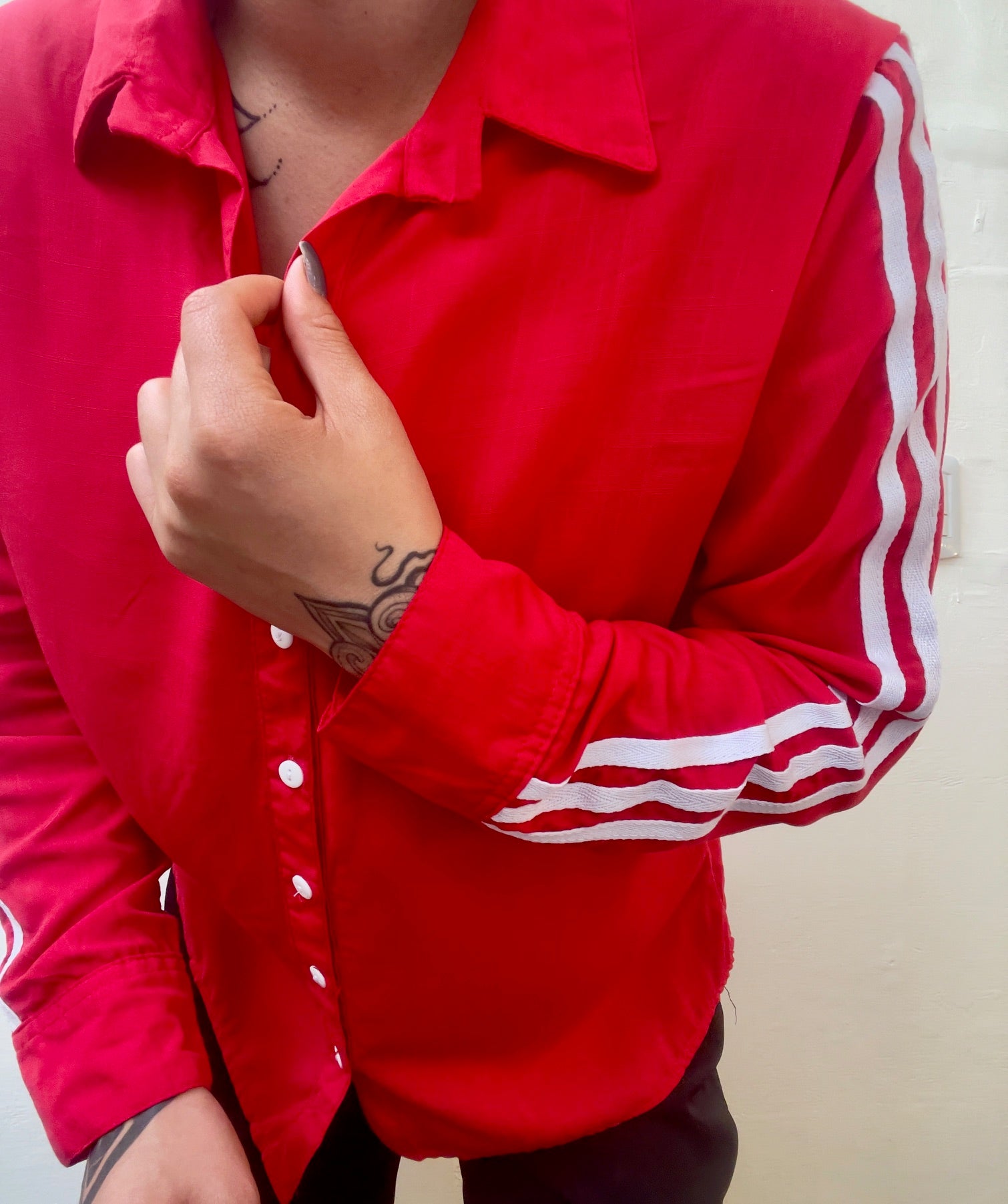 Camisa Roja (rayas)