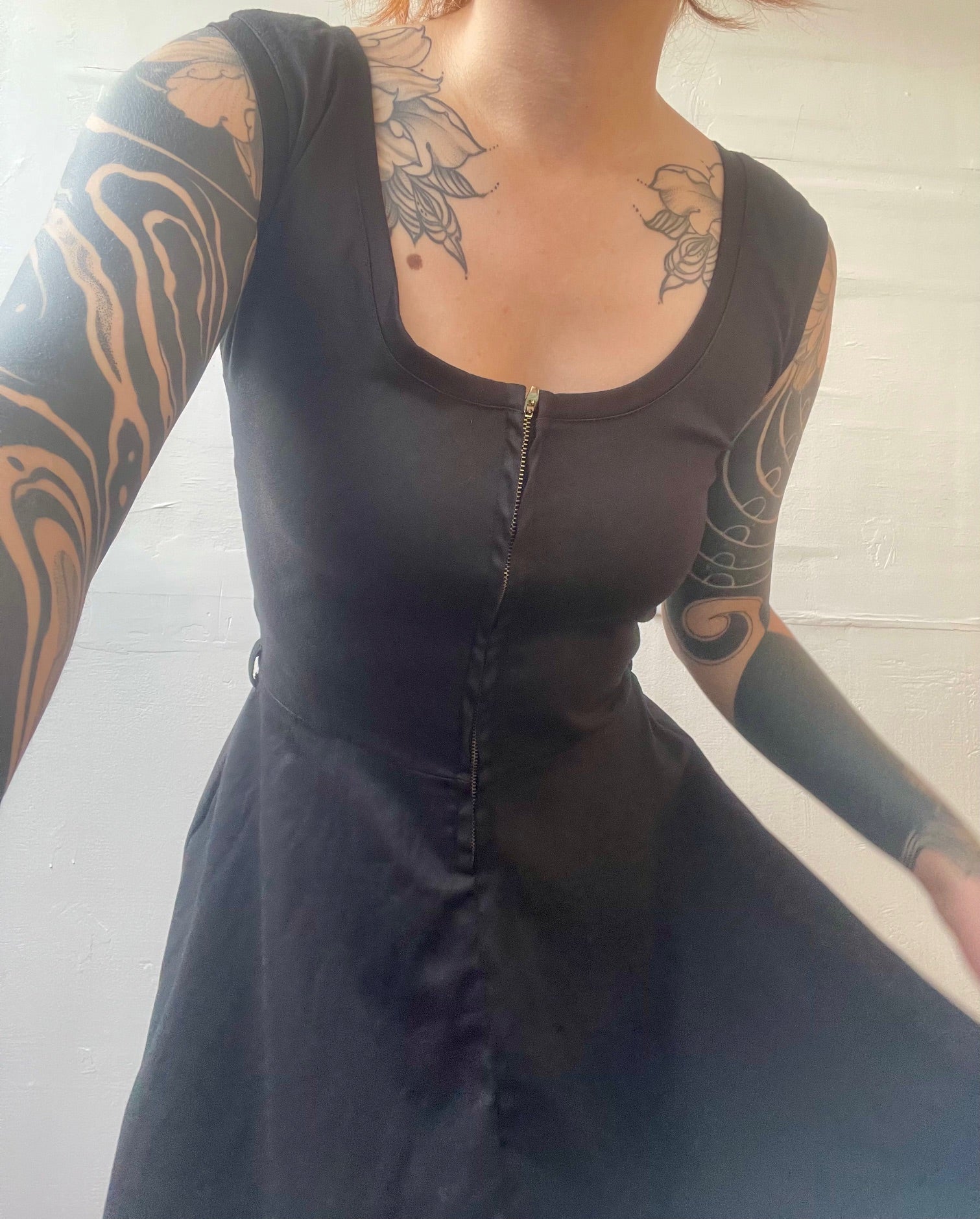 Vestido cremallera