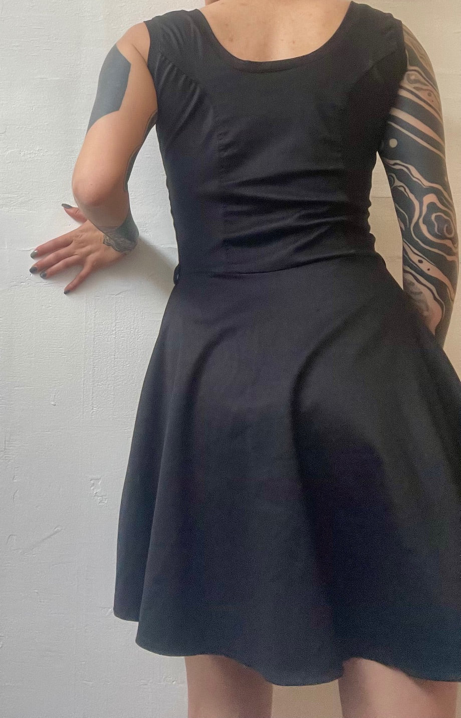 Vestido cremallera