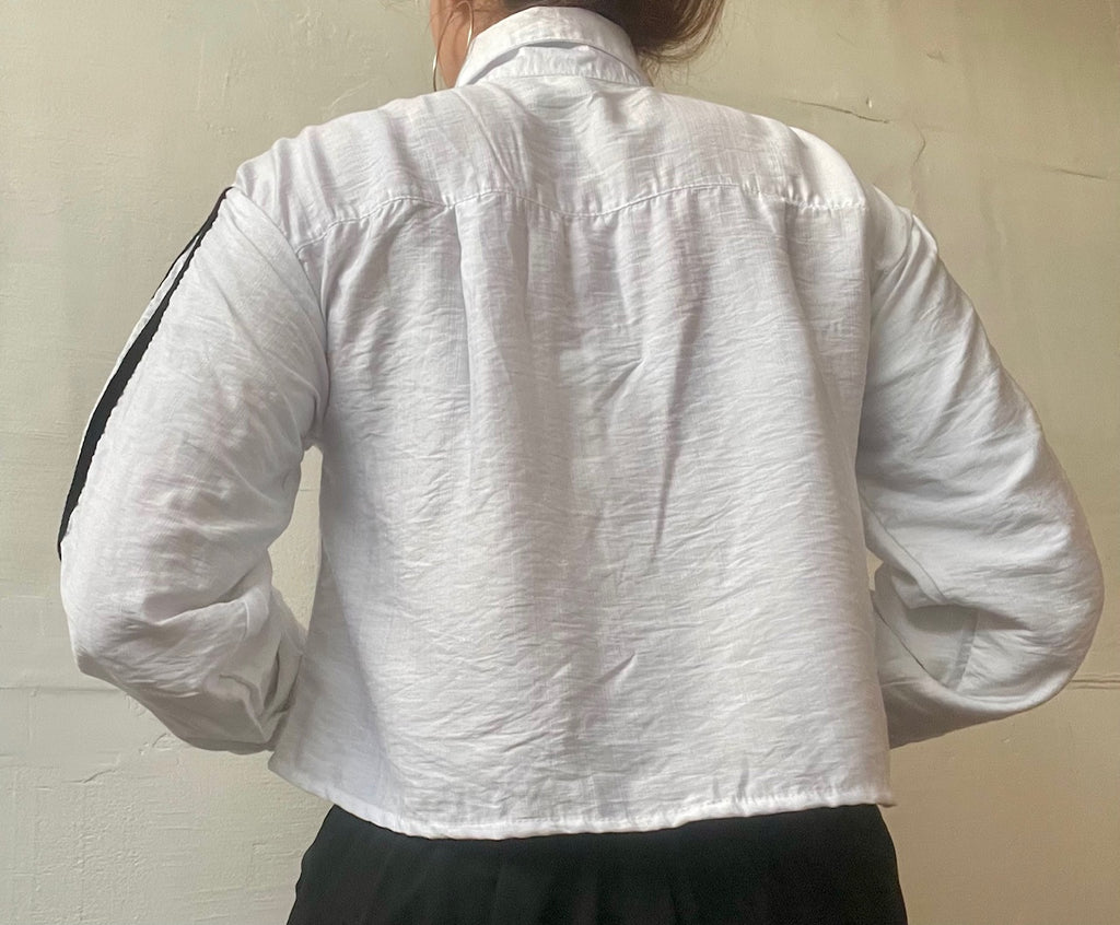 Camisa Rayas (blanca)