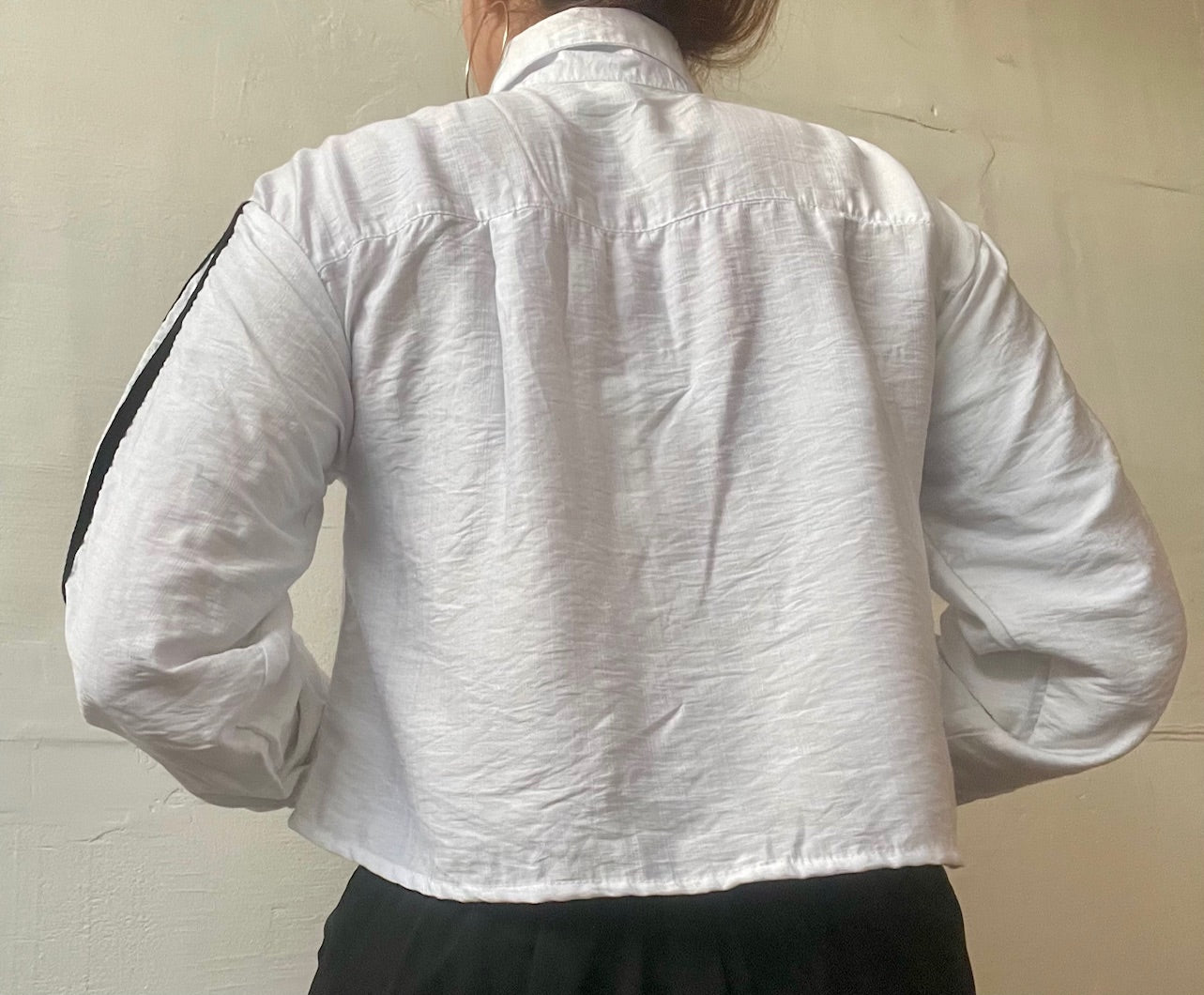 Camisa Rayas (blanca)