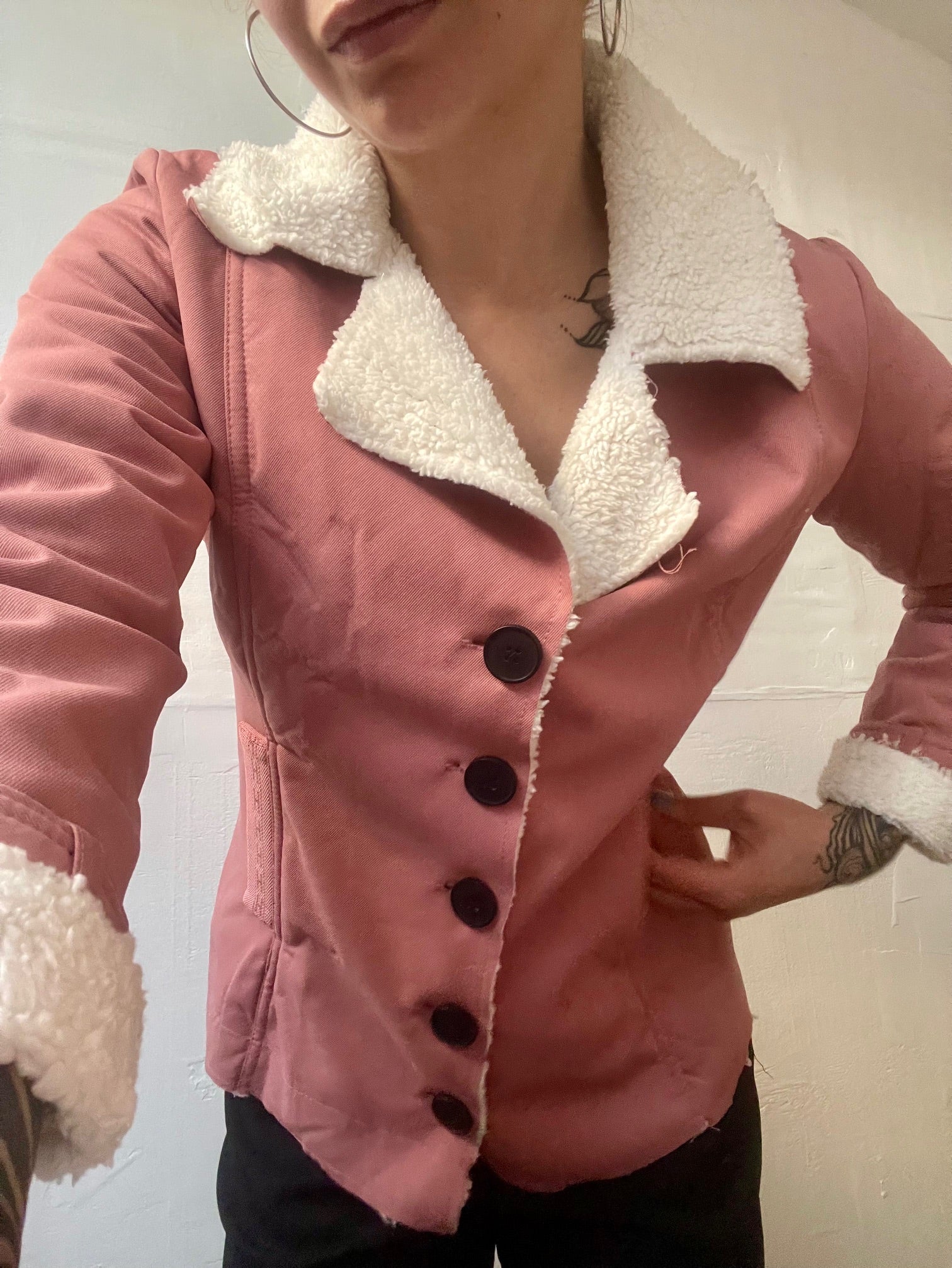 Chaqueta Teddy Vintage