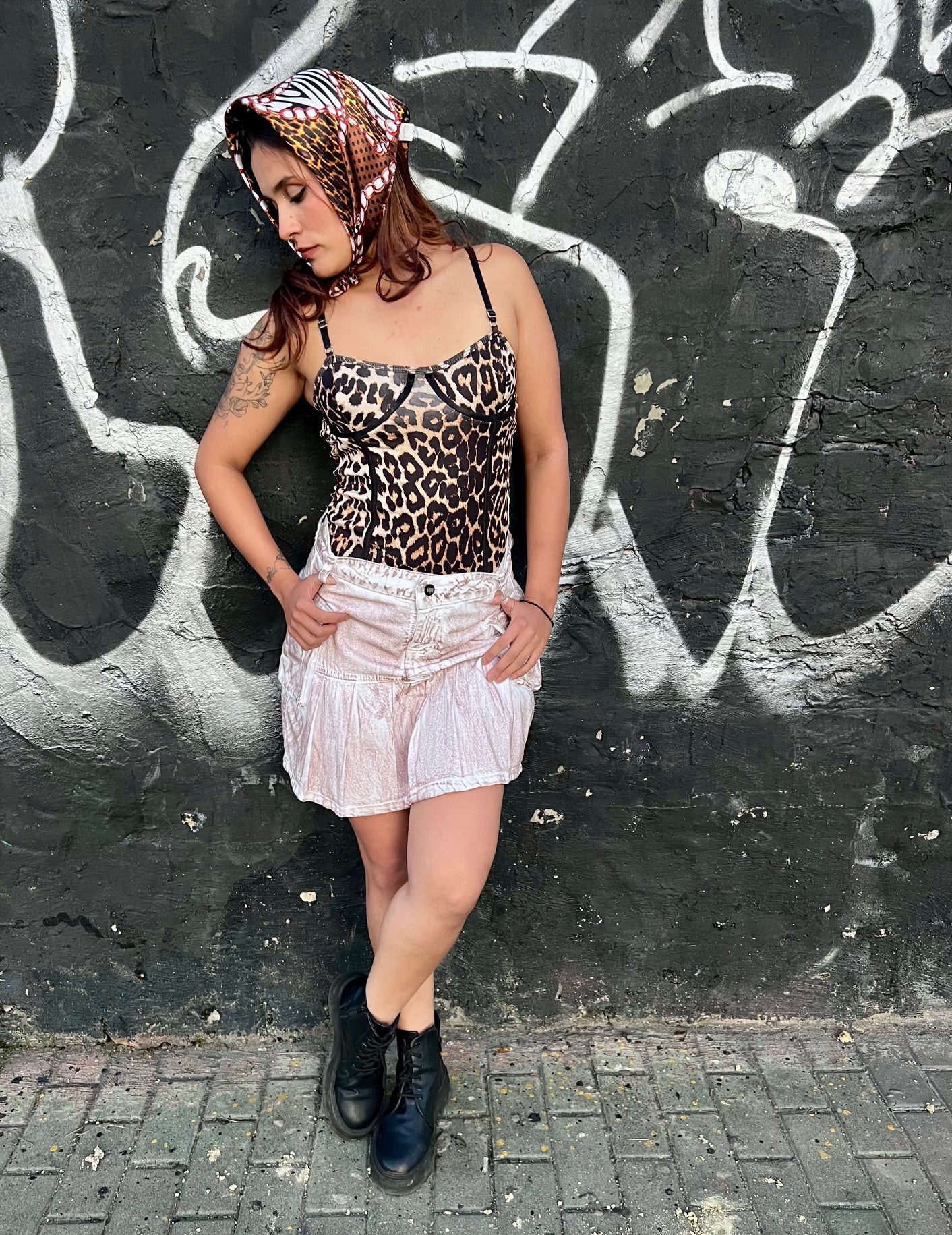 Falda cargo prences