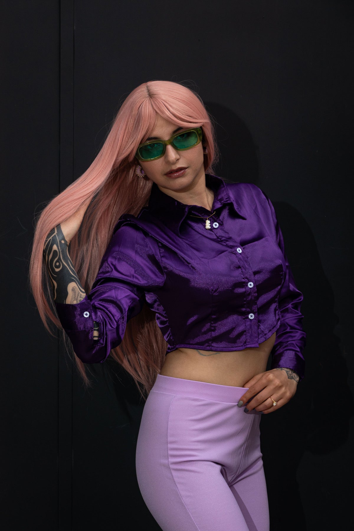 Camisa Satín