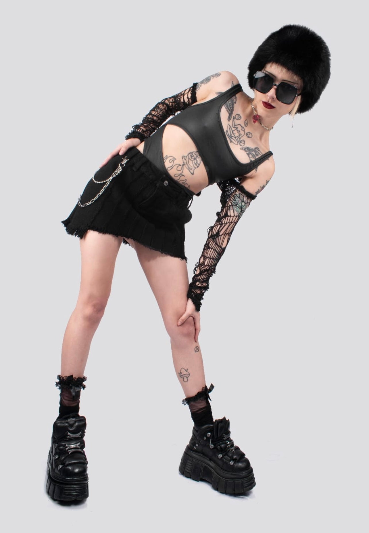 Falda cadena